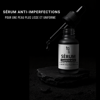Sérum Charbon Actif – AHA 5% + BHA 2%