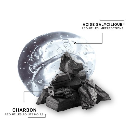 GEL NETTOYANT PURIFIANT AU CHARBON ACTIF