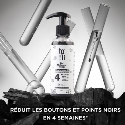 GEL NETTOYANT PURIFIANT AU CHARBON ACTIF