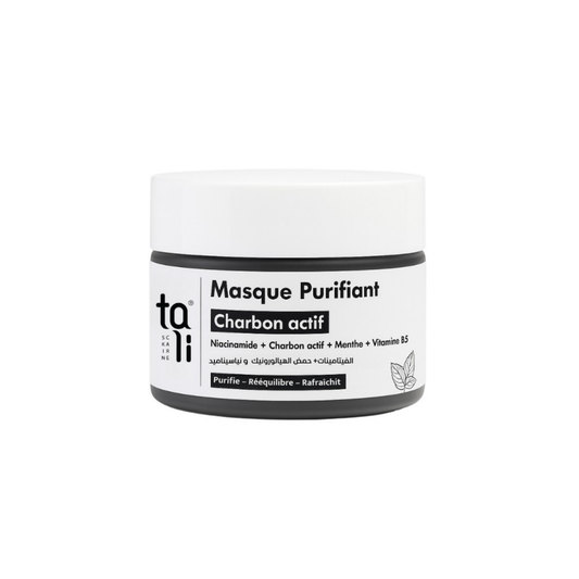Masque Purifiant au Charbon Actif et Niacinamide