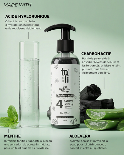 Pack Charbon Actif : سرّ النضارة واللمعان الصحي لبشرة صافية ومشرقة.