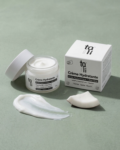 Crème Hydratante – Acide Hyaluronique & Aloe Vera