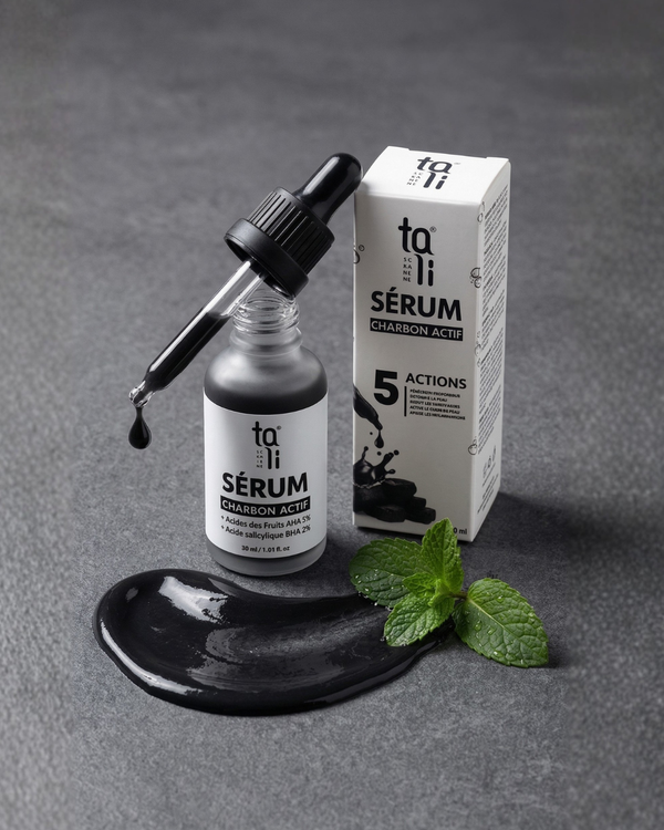 Sérum Charbon Actif – AHA 5% + BHA 2%